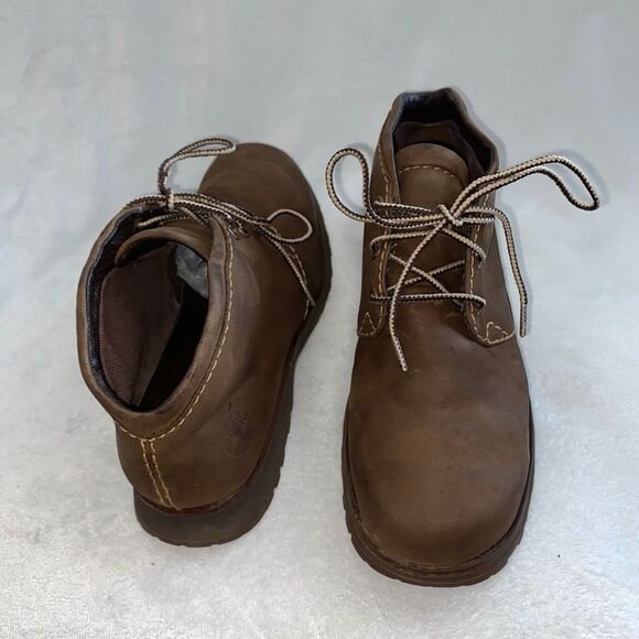 Timberland Smart Comfort Brown Low Chukka Hiking Outdoor Boots - Picture 7 of 13